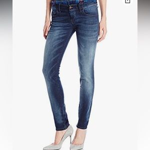 Diesel Groupee Dark Blue Super Slim Skinny Low Waist Stretch Denim 27Wx32L